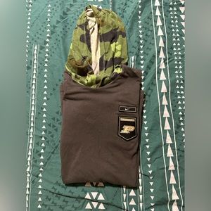 Nike Team Purdue Camo Hoodie Long-sleeve Shirt XL